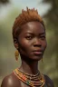 Placeholder: A photo taken from an african village "zulu", <character or scene>, kente, cinematic lighting --v 4 --q 2