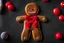 Placeholder: "the gingerbread man" as an online influencer