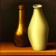 Placeholder: still life bottle