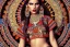 Placeholder: Aztec Girl,Photography,1960s clothing mixed with aztec clothing