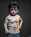 Placeholder: picasso toddler, full body, dramatic lighting, hyper realistic