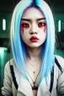 Placeholder: asian cool stylish, billie elish lookalike, epic colour treatment, cinematic colour treatment, meticulously intricate perfectly symmetrical extremely detailed, pixiv daily ranking, pixiv, extreme depth of field, artstation, spectacular details, volumetric lighting, masterpiece, cinematic, Hollywood production, 8k resolution, high definition, max octane render, vivid colors, max resolution, max perfectionism, realistic composition, professional photography, unre