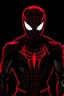 Placeholder: Spider-Man in black and red Montsuki