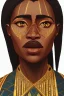 Placeholder: african portrait, ancient egypt, zulu, scaffolding, high detail