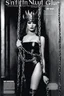 Placeholder: SNIFFIN’ GLUE magazine high res photo cover by Helmut Newton: special 'boundage with heavy chains for her' issue; guest star : Lilitha Embervein, daughter of the flame-wielding cult of Pyr’Zhar,