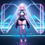 Placeholder: a cyberpunk crime lord, well drawn, 8k, high quality, realistic, masterfully drawn, in frame, full body portrait, cyberpunk, backlighting, soft coloring, pastel coloring