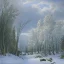 Placeholder: Louis Philippe Crepin, snow, forest