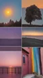 Placeholder: Pictures of clear sky colours