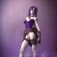 Placeholder: A portrait of a steam punk doll,full body portrait,feet,hands, atmospheric, realistic, unreal engine, cinematic lighting, octane render, transoarent, blue and purple light,sexy, beautiful, glowing,