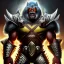 Placeholder: ultra detailed fullbody portrait of Doomsday, intense stare ,wearing metal armor, extremely detailed digital painting, intrincate, extremely detailed face, in the style of Ohrai Noriyoshi and robert e howard and pablo oliveira and ARTGERM and Ken Kelley and Keith Parkinson,mystical colors,perfectly centered image, perfect composition, rim light, beautiful lighting,8k, stunning scene, raytracing