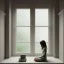 Placeholder: window sill study girl