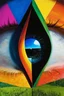 Placeholder: The splitting prism; technicolor surrealistic expressionism