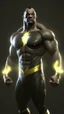 Placeholder: black adam become fat, ultra realistic, 4k, ultra detail, full body