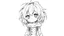 Placeholder: detailed manual graphic art style, cute mood, anime, detailed chibi face, modern-fantasy clothes, messy hair dreamline background, childbook style, detailed linework, highly detailed drawing, modern vibe, artwork, grayscale, no photorealism