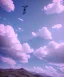 Placeholder: Ultra realistic clouds sky scene, medium shot view, portrait, Childs free jumping flying with trinkets, smile, happy, Wes Anderson style, inflatable color clothing, extreme, wind, clouds sea, 20,000 feet altitude, stratosphere, soft color, highly detailed, unreal engine 5, ray tracing, RTX, lumen lighting, ultra detail, volumetric lighting, 3d, finely drawn, high definition, high resolution.