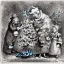 Placeholder: christmas presents under a tree by Thomas Nast