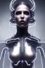 Placeholder: cyberpunk, black latex body, women, body portrai, open mouth, perfect skin, tron, cyborg , perfekt, real, dream, hr giger