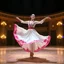 Placeholder: For a known Azeri female dance choreography, the most iconic and recognizable style is the **"Naz Elama"** or the **"Lale" (Tulip)** dance. These dances are characterized by fluid, swan-like arm movements, intricate hand gestures, and a very smooth "gliding" step where the dancer appears to float across the floor. in a modern huge stage in a royal hall