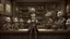 Placeholder: gunslingers cantina old west, 1 9 7 0, by nicoletta ceccoli, mark ryden, lostfish, max fleischer, depth of field, detailed and intricate environment, 8 k resolution, hyperrealistic, octane render de - noise film aesthetic,