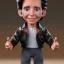 Placeholder: Wide view Young Fonz with black hair greaser figure Toy doll 1978 (thumbs-up) (face) Forehead grin, fonzarelli, ((arnold's drive-in)) fonzie