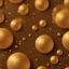 Placeholder: Hyper Realistic -Glowing-Golden Particles on Brown-rustic background Texture