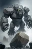 Placeholder: stone storm monster golem