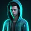 Placeholder: young man cyber 3D