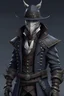 Placeholder: aristocratic hunter, bloodborne style, front view