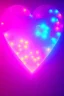 Placeholder: broken heart, crystals, flowers, hopeless, shattered, red, purple, pink, blue, led lighting, cinematic lighting, octane render, ambiance, professional photo