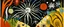 Placeholder: An ivory glowing heavens with spiders painted by Stuart Davis