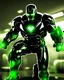 Placeholder: Super IRONMAN armor, kryptonite powered, black armor, black chrome, green lights, built by wayne enterprises, designed by stark https://stablecog.com/generate?o=ea7ba378-448b-4658-8ad5-81f270778c7cindustrieshttps://stablecog.com/generate?o=37b70ee1-cbf6-4de2-8ffe-0e02f33ce34f photorealistic, military display, weapons test,