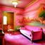 Placeholder: A pink kingdom in photo light designed in Kuna Molas painted by Edgar Degas