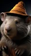 Placeholder: Generiere mir ein Bild eines Wombat als Gandalf der Zauberer