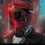 Placeholder: atatürk cyberpunk art style