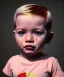 Placeholder: picasso toddler, full body, dramatic lighting, hyper realistic