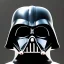 Placeholder: The Darth Vader mask is a character design and icon associated with the Star Wars franchise, created by George Lucas. It is worn by the character Darth Vader, who is a Sith Lord and the primary antagonist in the original Star Wars trilogy. The mask is designed to cover the entire head and face of the wearer, with a distinctive respirator and black helmet. The mask is often used to symbolize the character's power and the evil nature of the Sith.