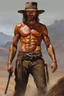 Placeholder: Full Color - Extremely muscular The Outlaw Jose Wales, in the style of 18-year-old Clint Eastwood, Boris Vallejo, Frank Frazetta, 4k, 8k, 16k, 32k. 100k UHD, ultra hyper resolution, extremely detailed, hyper-realistic, photorealistic, Realism Engine, EpicPhotoGasm, Realistic Vision V51, Realistic Stock Photo, ProtoVision, Realism Engine, RealVis XL, Zavy Chroma XL, RealVisXL v4, Realistic Vision V5.1, AbsoluteReality v1.8.1, 100k Super UHD professional quality photograph, full body portrait,