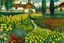 Placeholder: A kingdom filled with flower gardens painted by Vincent Van Gogh