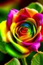 Placeholder: Rose flower rainbow