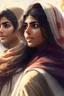 Placeholder: life, freedom, Persian girls, digital art, 4k, full detail, high resolution