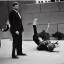 Placeholder: John potts assassinating President JFK on 9/11 in front of the holocaust museum