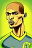 Placeholder: Fabinho Tavares Brazilian football player cartoon 2d