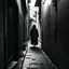 Placeholder: A mysterious figure in an alleyway