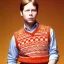 Placeholder: Richie Cunningham playing saxophone in a sweatervest