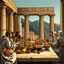 Placeholder: Thanksgiving dinner in ancient Greece