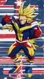 Placeholder: all might pattern for snowboard