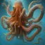 Placeholder: stunning, photoillustrative octopus in an underwater cerulean ocean, artwork, Flickr, 8 k, detailed matte, fine-detailed, high-quality, in the style of George Grie, Anne Dittman, Anne Stokes, Lisa Parker, Selina French, alphonse mucha