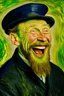 Placeholder: Vincent Van Gogh laughing
