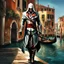 Placeholder: Assassin creed art full body in Venice