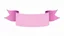 Placeholder: ribbon graphic element with added aged canvas texture